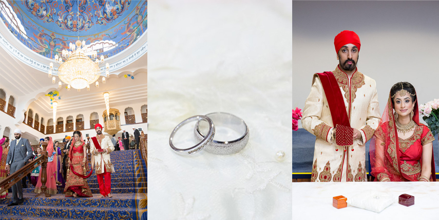 Female Asian Wedding Photographer for Sikh Wedding Ceremony